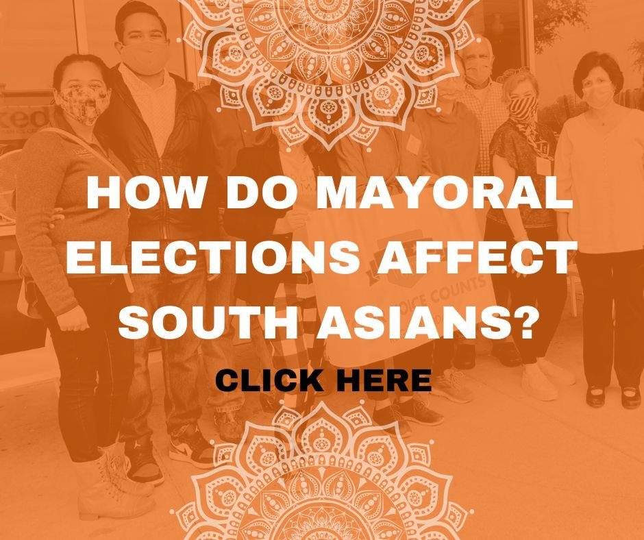 How do mayoral elections affects south asians? 