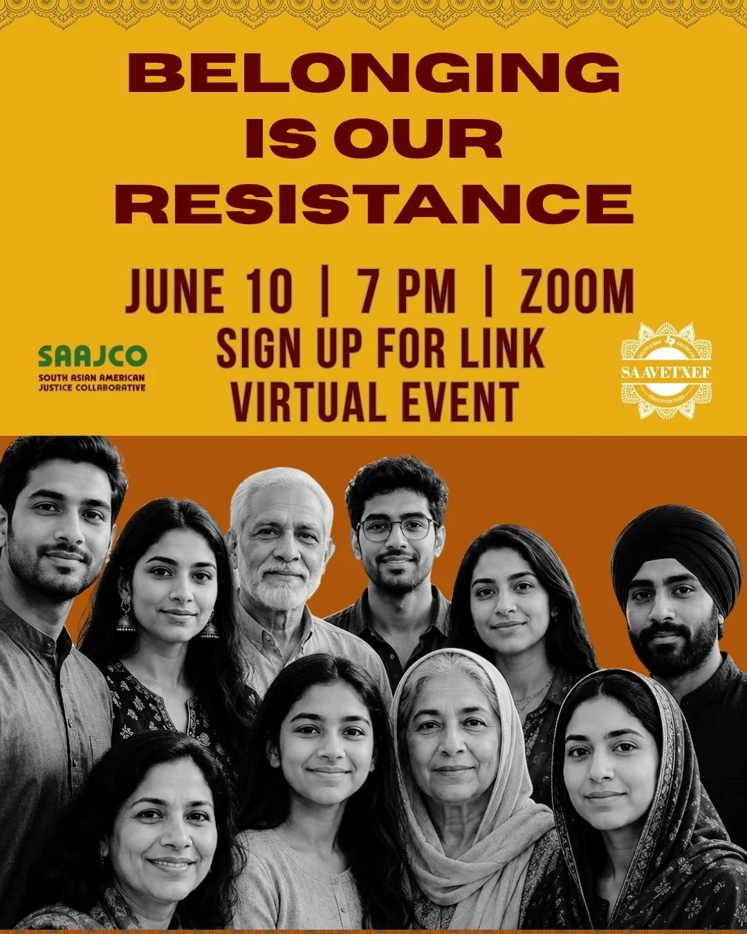 Belonging is our Resistance 6/10; Municipal Run-Offs 6/13; Book Club Launch 6/17