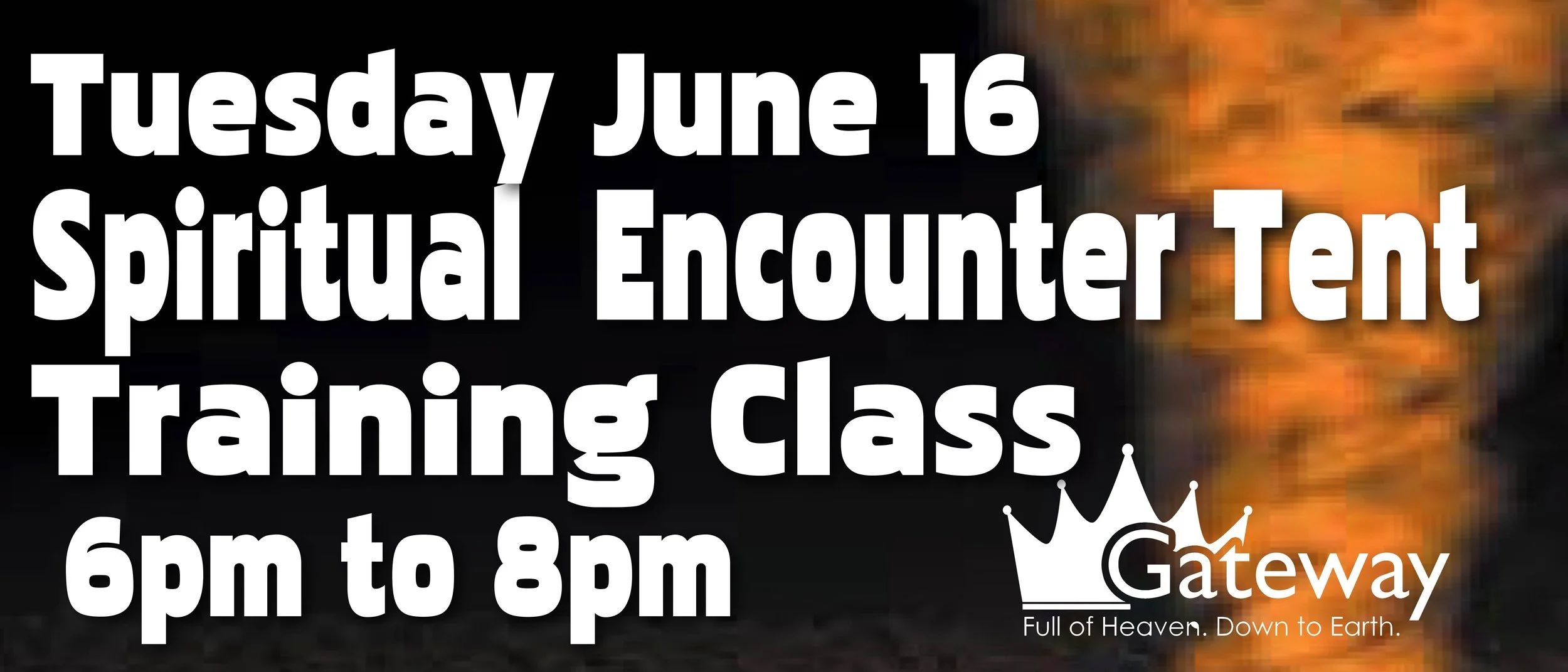 Spiritual Encounter Tent Training