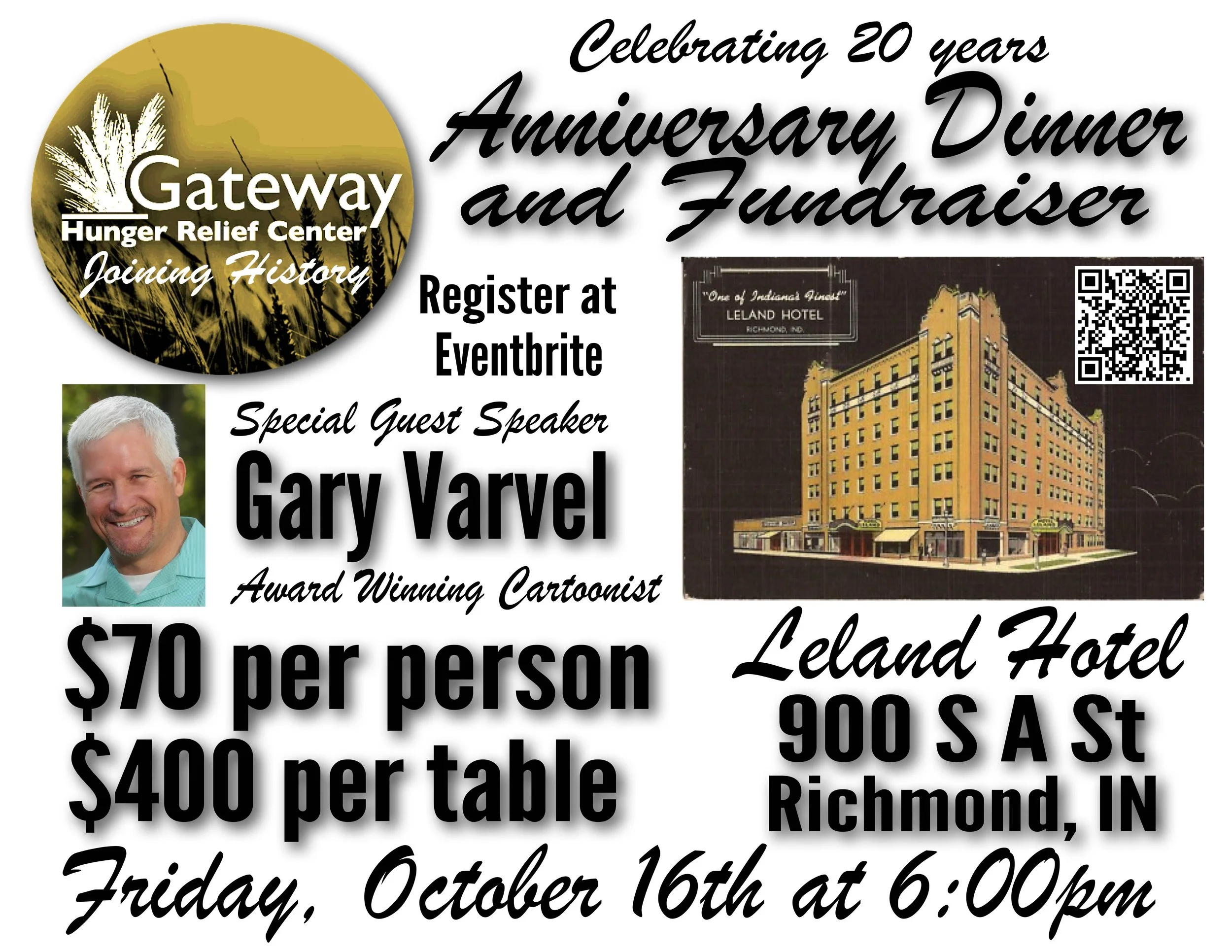20th Year Anniversary Dinner