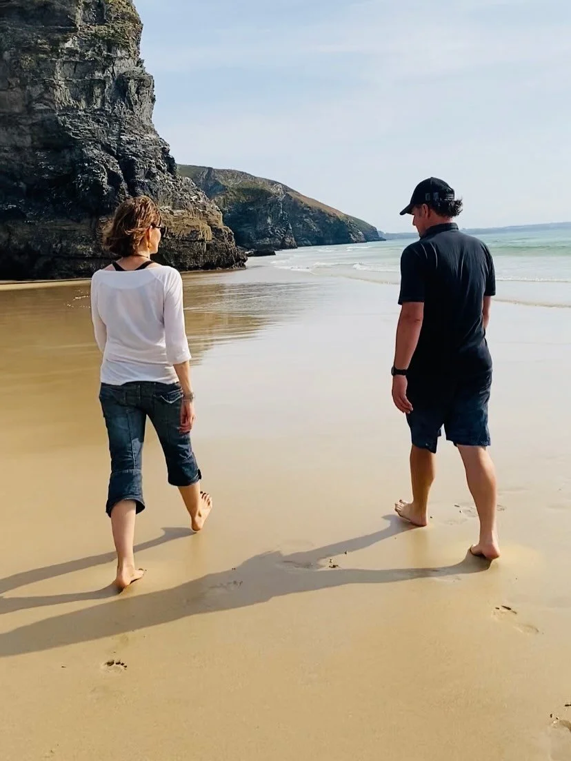 Cornwall you&rsquo;ve been wonderful! We&rsquo;ve had time out to recharge our batteries and replenish ❤️&zwj;🔥

#cornwall #beach #musicians #randompeacock