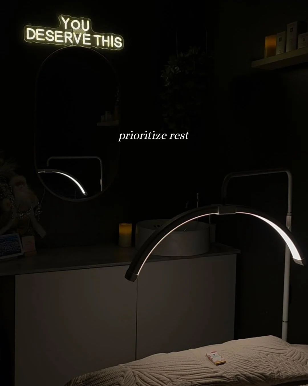 With how busy this time of year can be, don&rsquo;t forget to slow down and make time for you✨ 

Even a small moment of stillness can shift everything.

#saltdayspa #salttherapy #yegspa #yegsalon #selfcareroutine