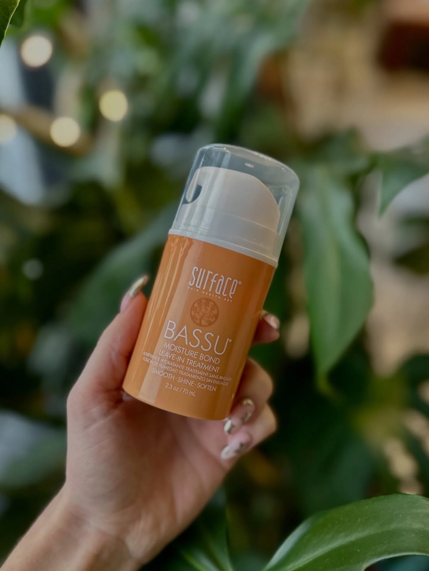 Product of the week
🍊Bassu Moisture Bond Leave In Treatment🍊
Meet your new hair hero!
This ultra-hydrating cream locks in moisture, smooths frizz, and adds weightless shine without ever feeling heavy. 
Perfect for winter dryness or post-wash detang