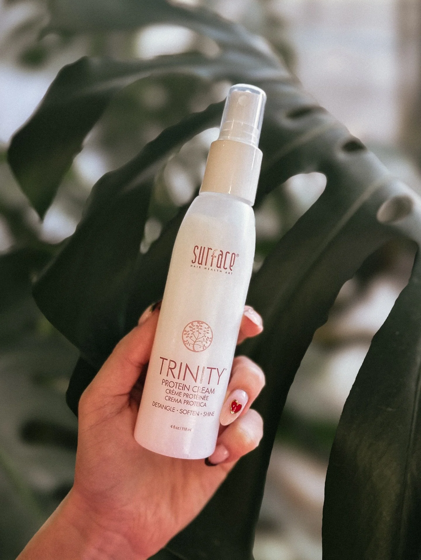 Product of the Week 💜Trinity Protein Cream💜
If your hair feels weak, over-processed, or just not as thick and healthy as it used to, this one&rsquo;s for you. Surface Trinity Protein Cream strengthens and reinforces the hair from the inside out whi