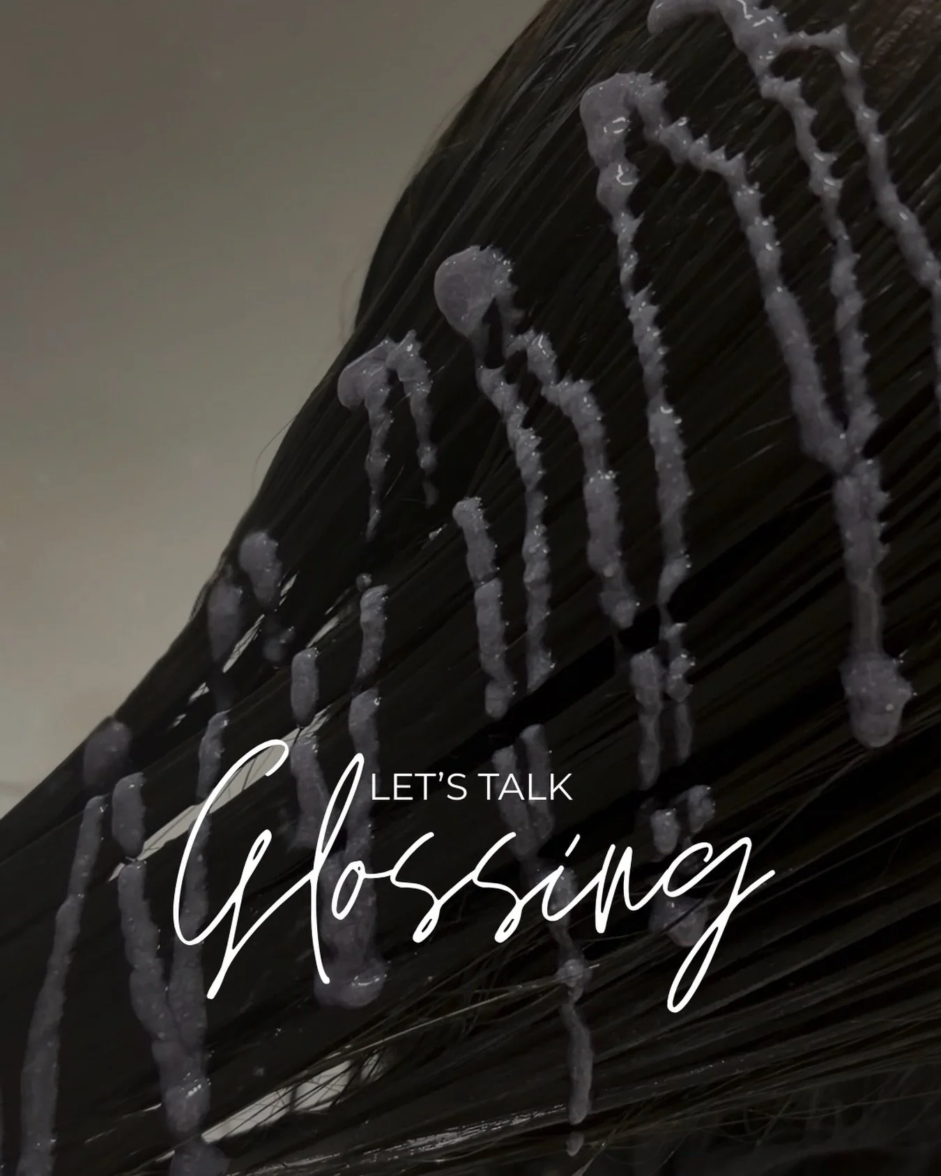 Hair glossing is one of those services that makes a huge difference without needing a huge change ✨

Think of it as a top coat for your hair. It helps refresh faded color, adds insane shine, tones unwanted warmth, smooths frizz, and leaves your hair 
