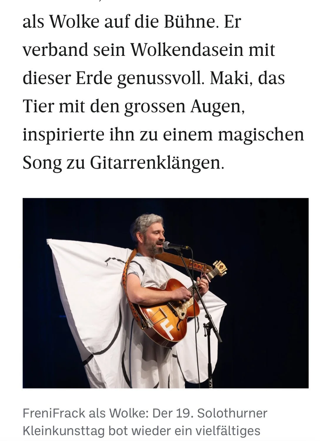 &bdquo;De Freni esch e Wouke&ldquo; am Kleinkunsttag im ausverkauften Kofmehl Solothurn
Foto/Bericht: Solothurner Zeitung @chmediaag 
Merci4Vide&ouml;lis+eure Supershows @kilianziegler.ch und @balzokay (Olten einfach)