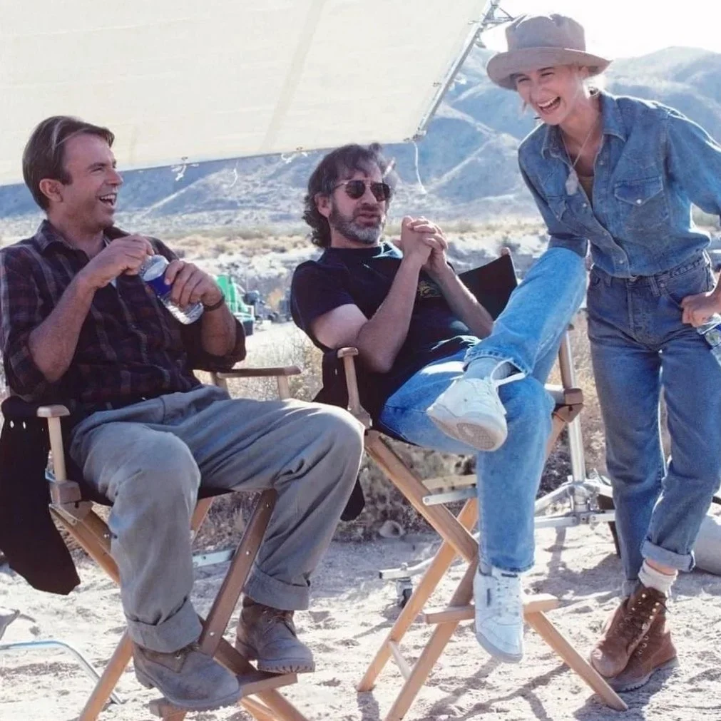 Sam Neill, Steven Spielberg, and Jurassic Park