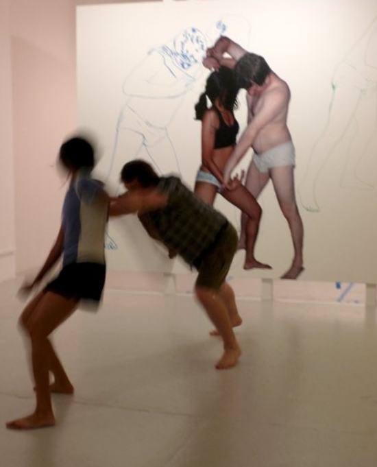 Performance at Rush Arts Gallery, NYC