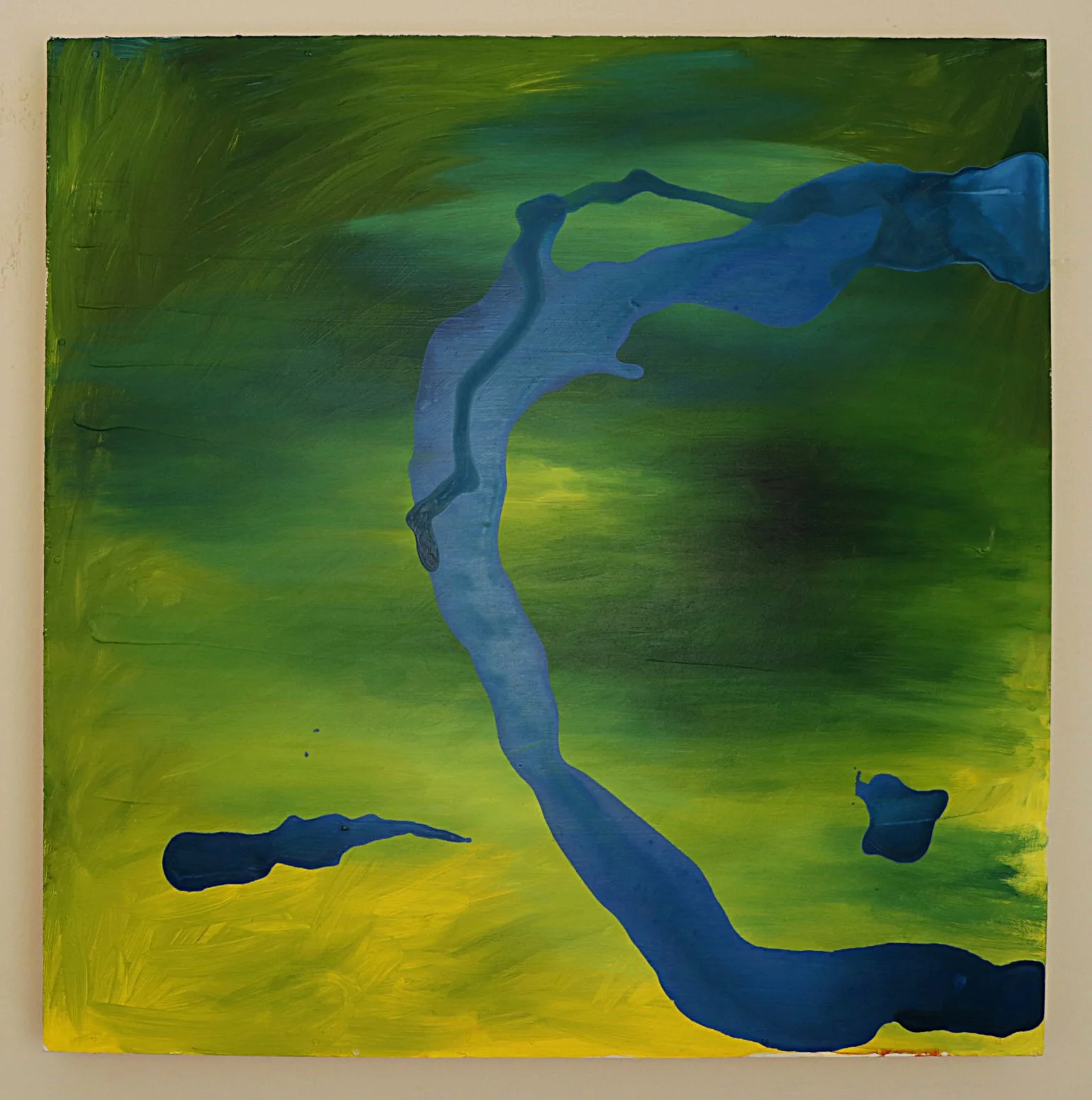 Acrylic paint, 24 x 24 inches