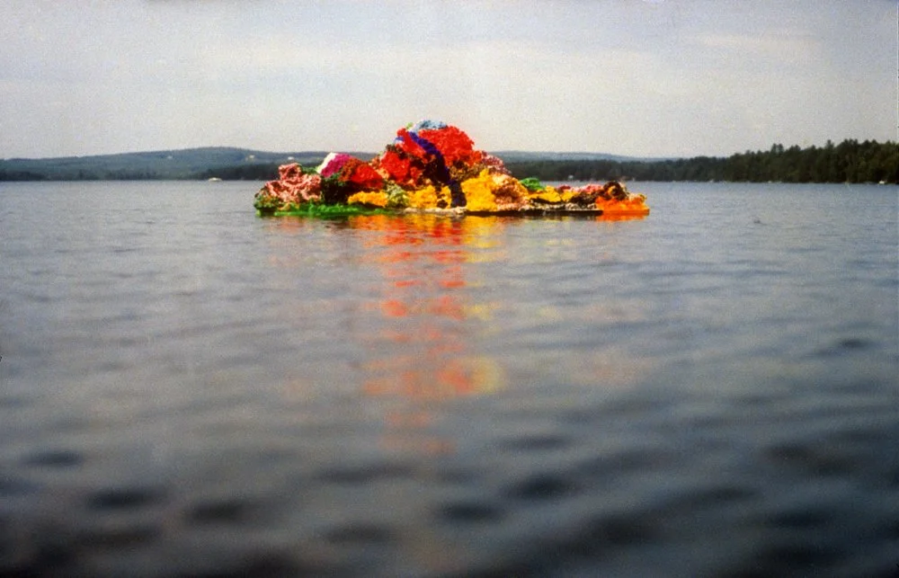 "Float", Lake Installation, Skowhegan, Maine