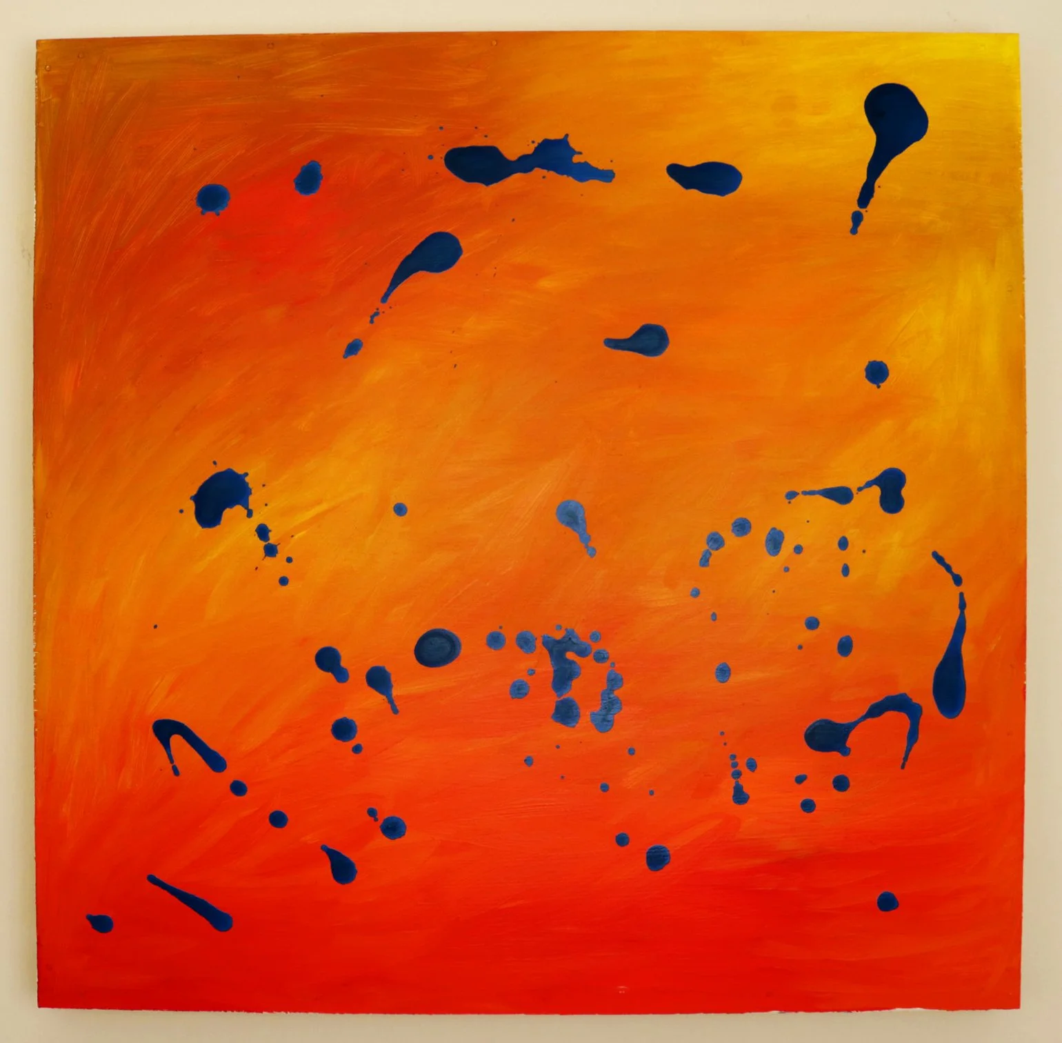 Acrylic paint, 24 x 24 inches