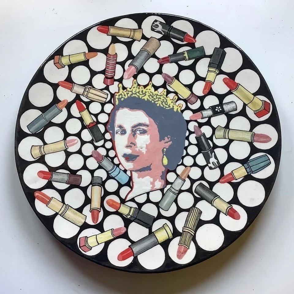 437: Kitty Shepherd on the nostalgic roots of her colorful slipware