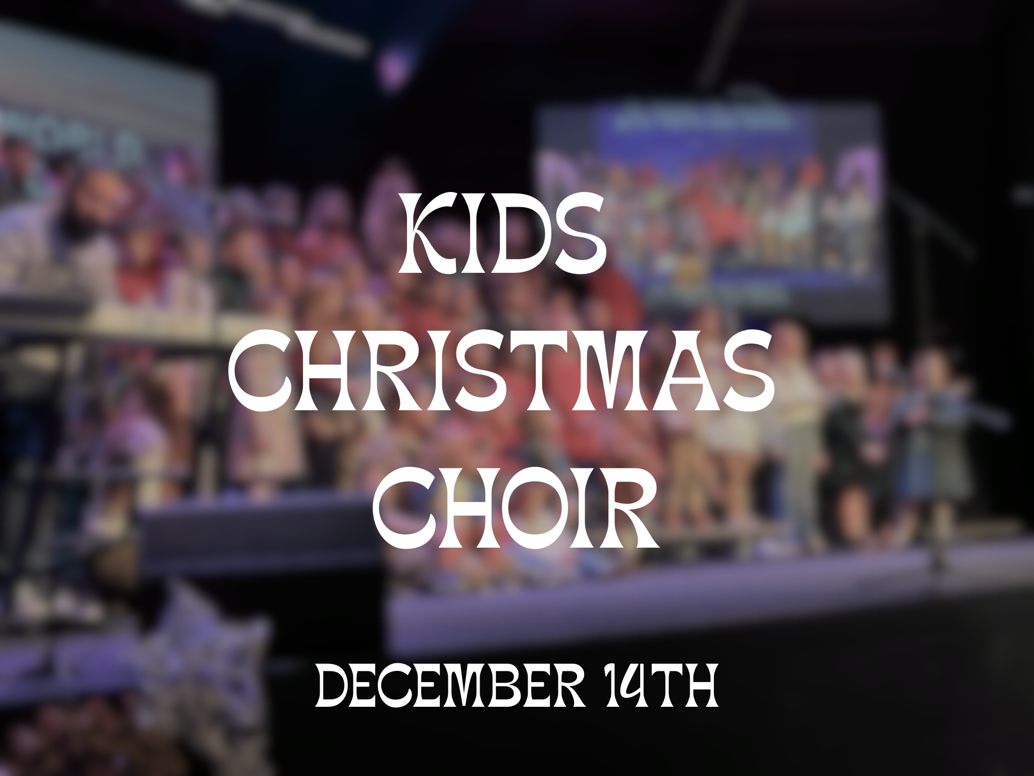 Kids Christmas Choir