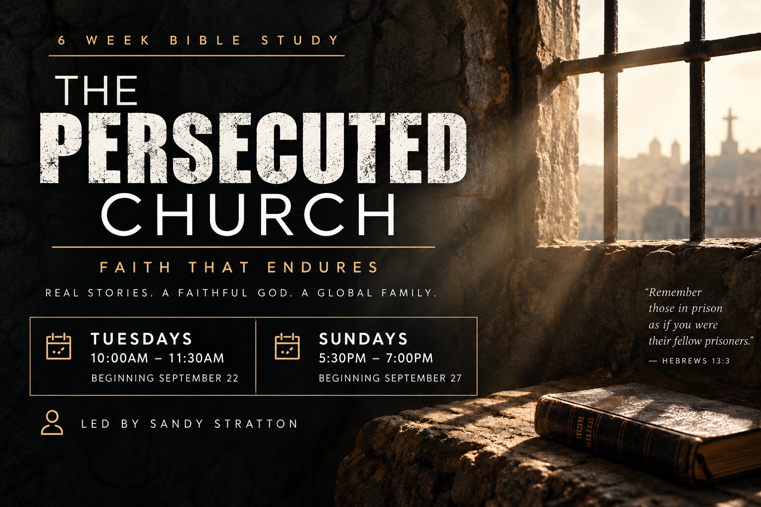Persecuted Church Bible Study