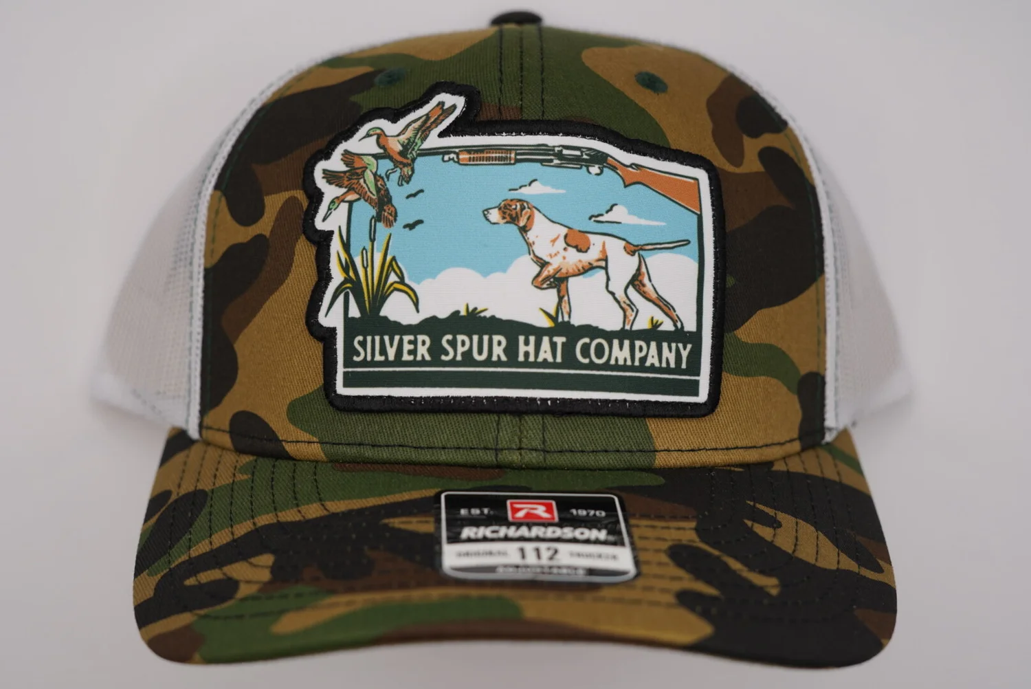 Bird Dog - Camo White 6 Panel — Silver Spur Hat Company