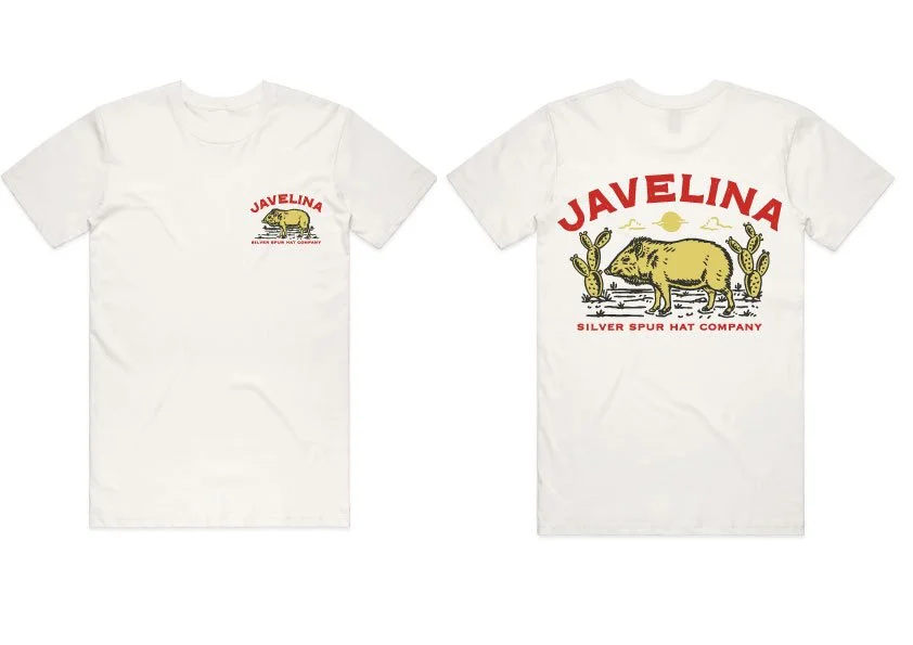 La Javelina Tee Natural Color