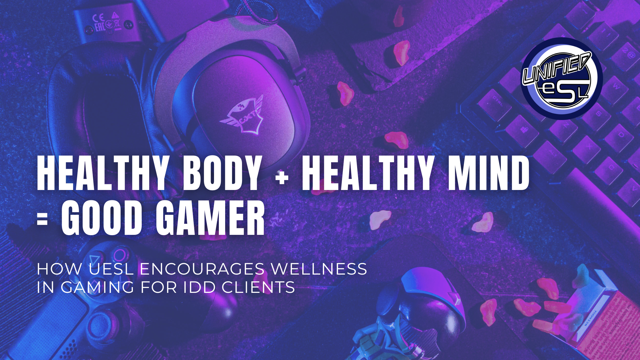Healthy Body + Healthy Mind = Good Gamer