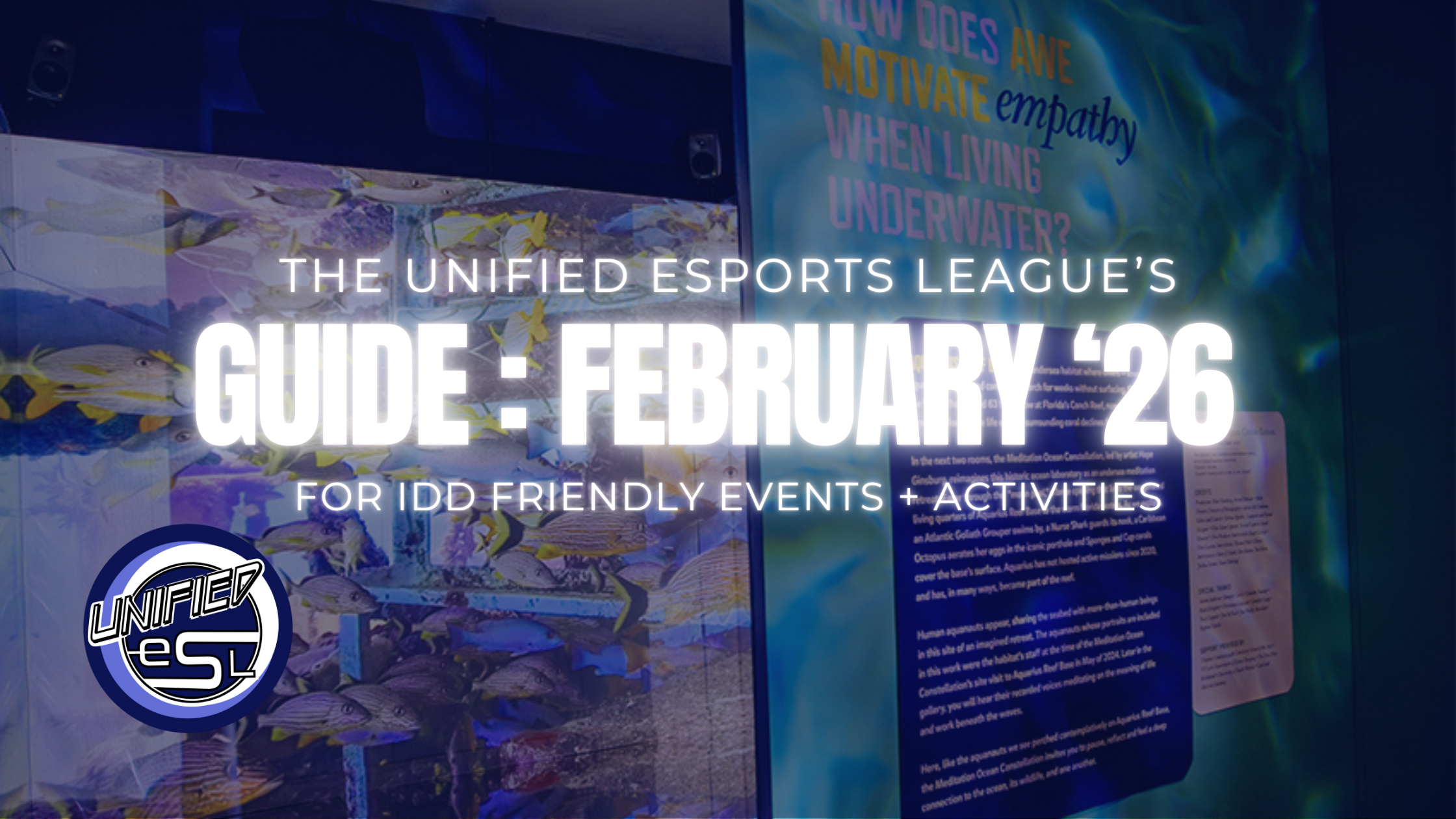 UESL Guide: February ‘26 IDD-Friendly Events + Activities
