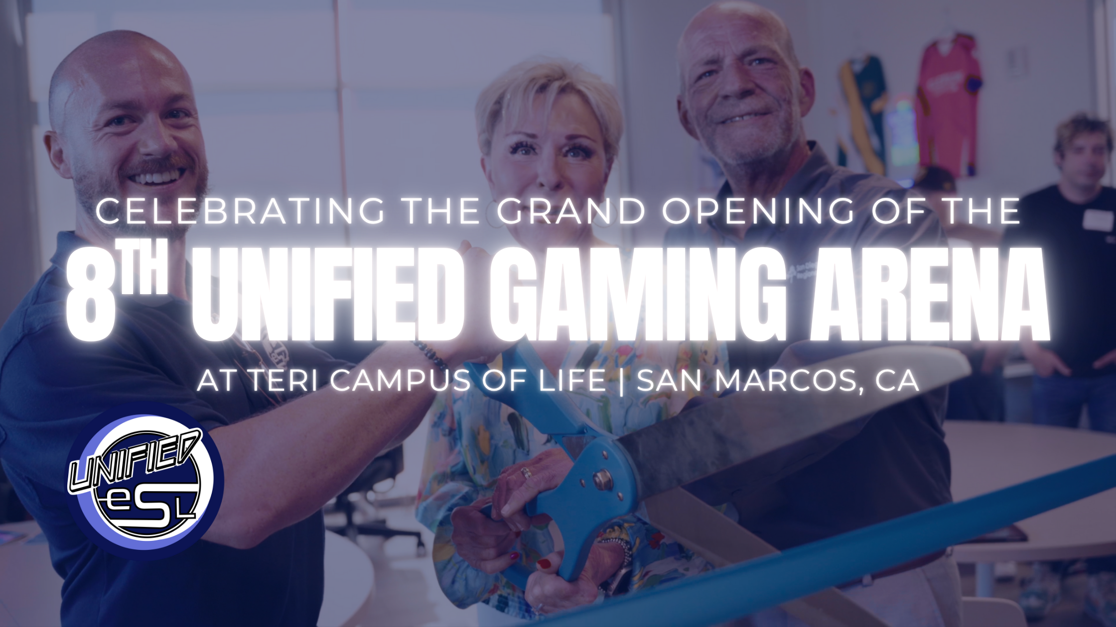 Celebrating the Grand Opening of 8th Unified Gaming + Technology Arena