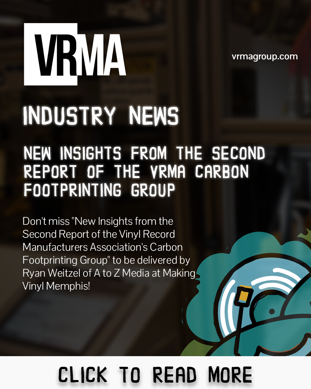 VRMA&nbsp;Launches Second Vinyl Industry Carbon Footprint Report