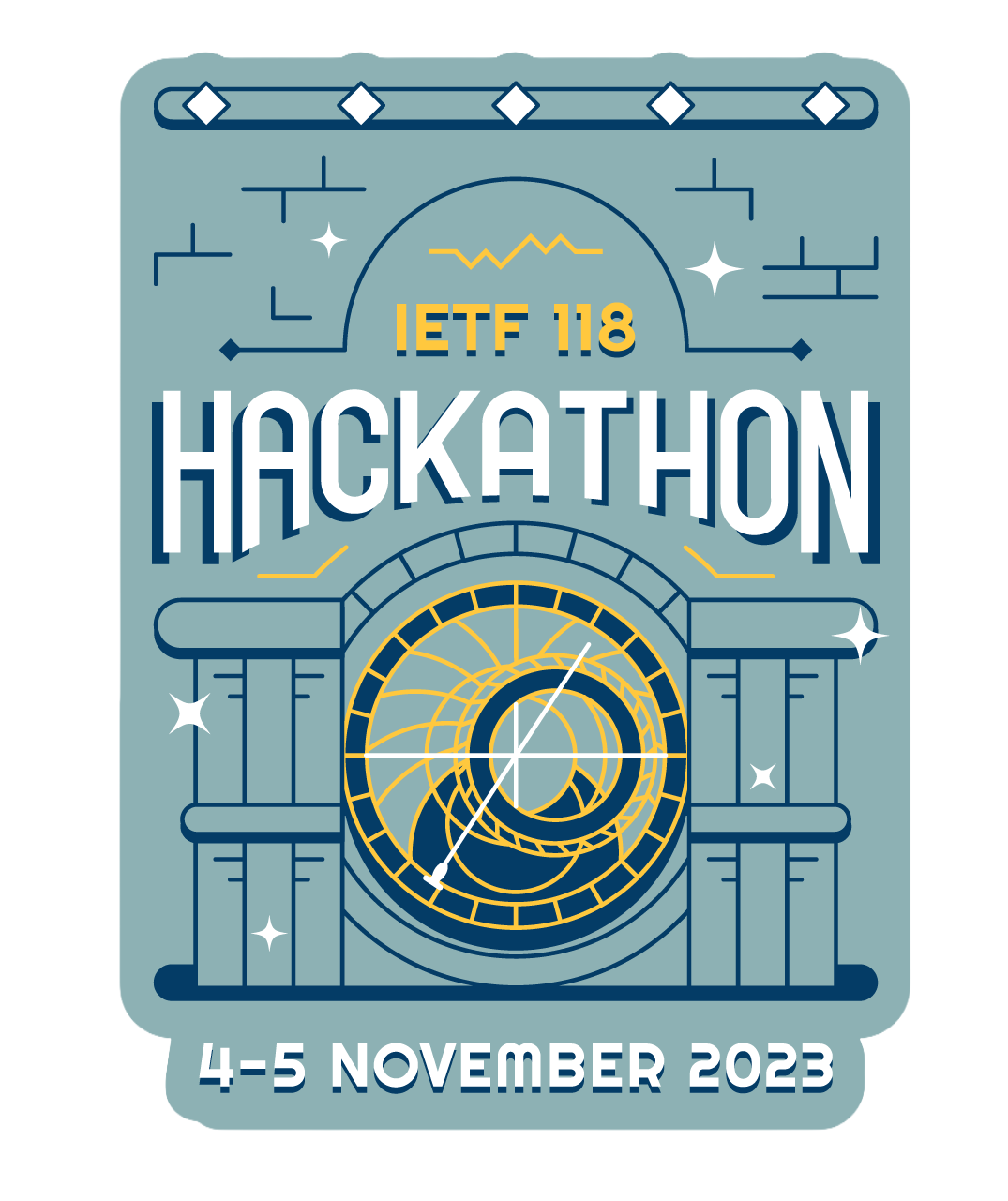 IETF Hackathon sticker