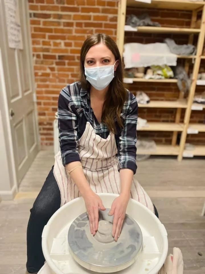 Pottery class with kids in St. Louis