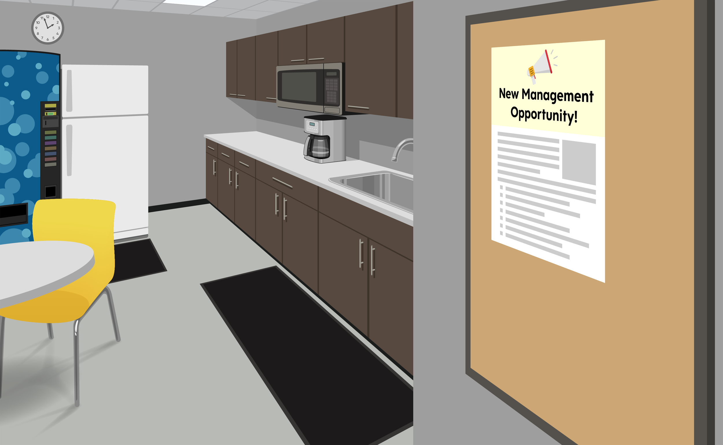Break Room Environment 
 © Logi-Serve, LLC