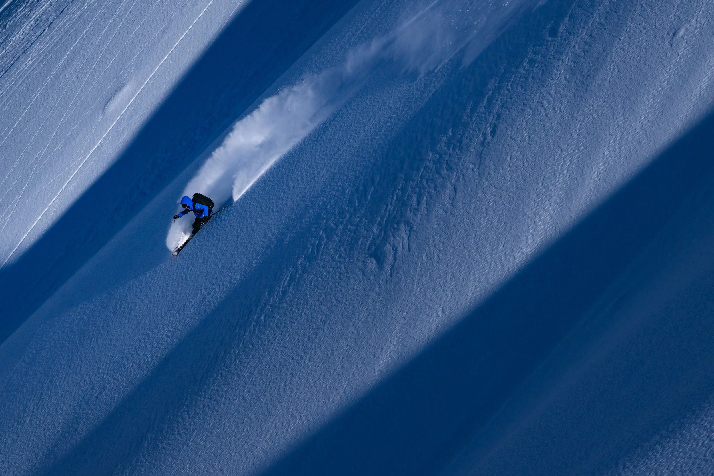 Skiing in the Chugach