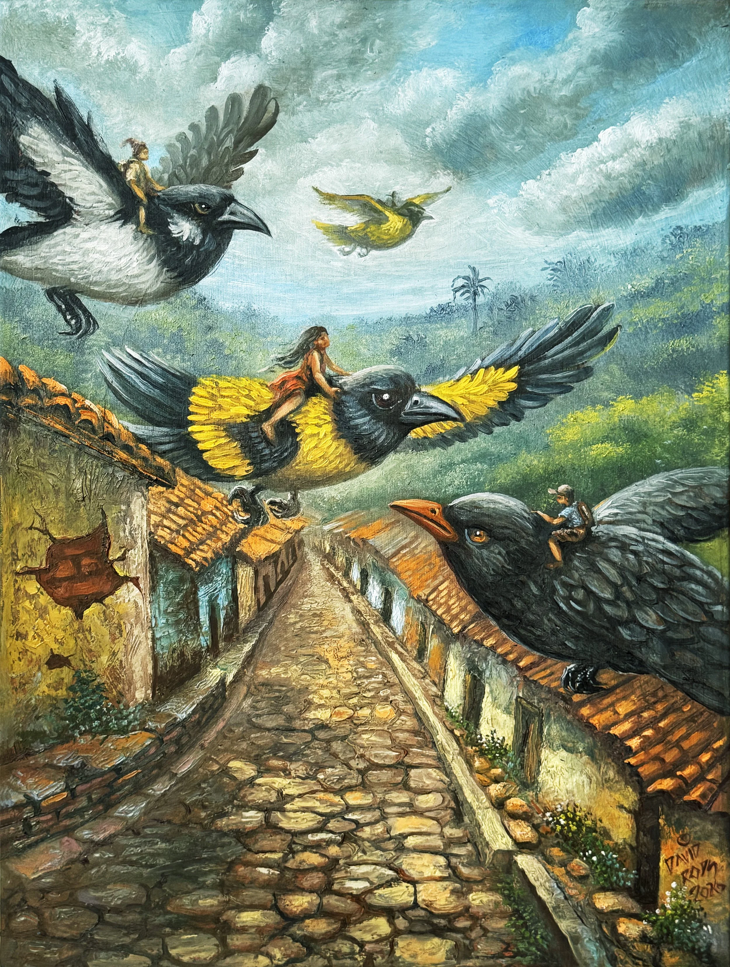 Suchitoto niños y pájaros- David Rods