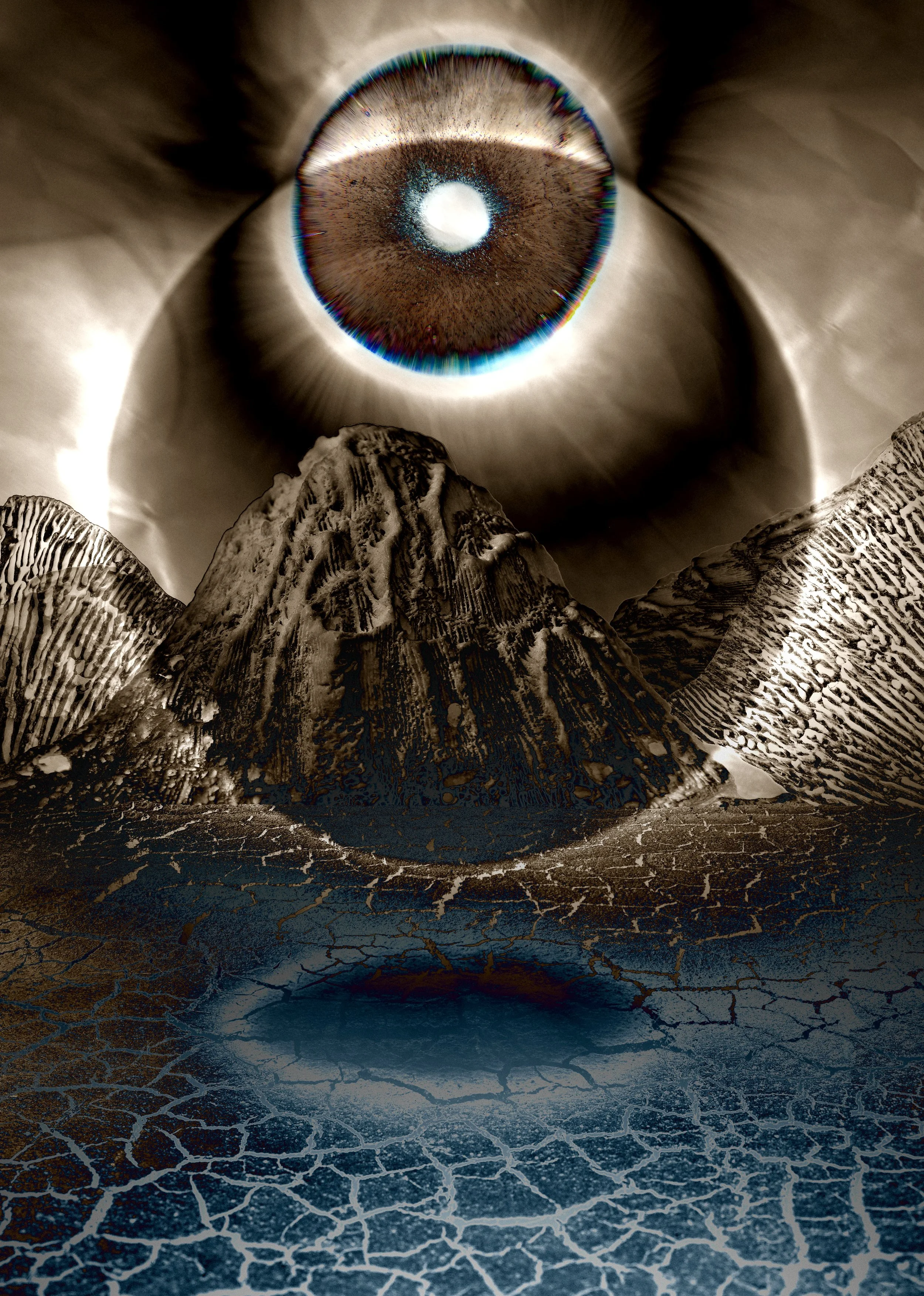 Eclipse fugaz, serie "Paisajes Oníricos"- Ricardo Flores