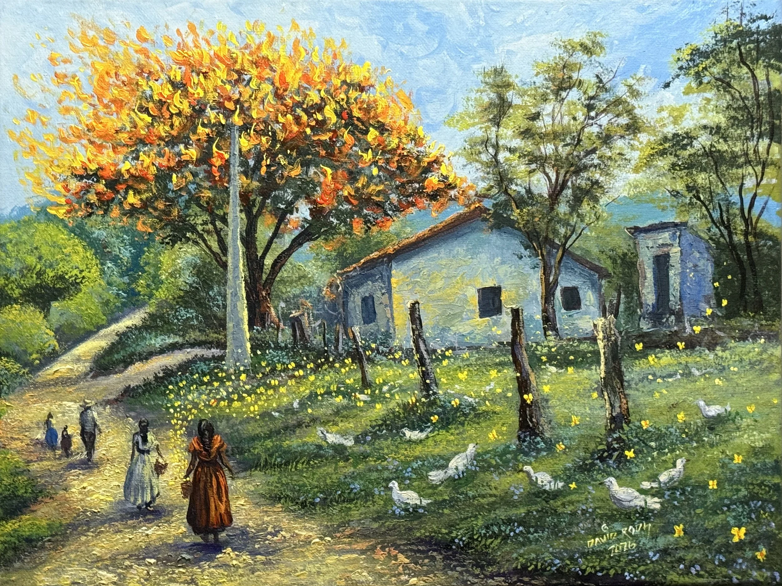 Arbol de fuego en Yamabal- David Rods