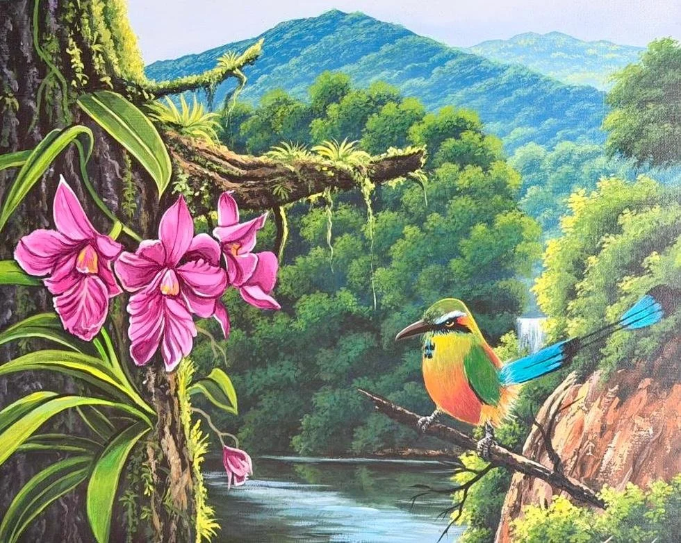 Orquídea Rosa -  Francisco Sigüenza