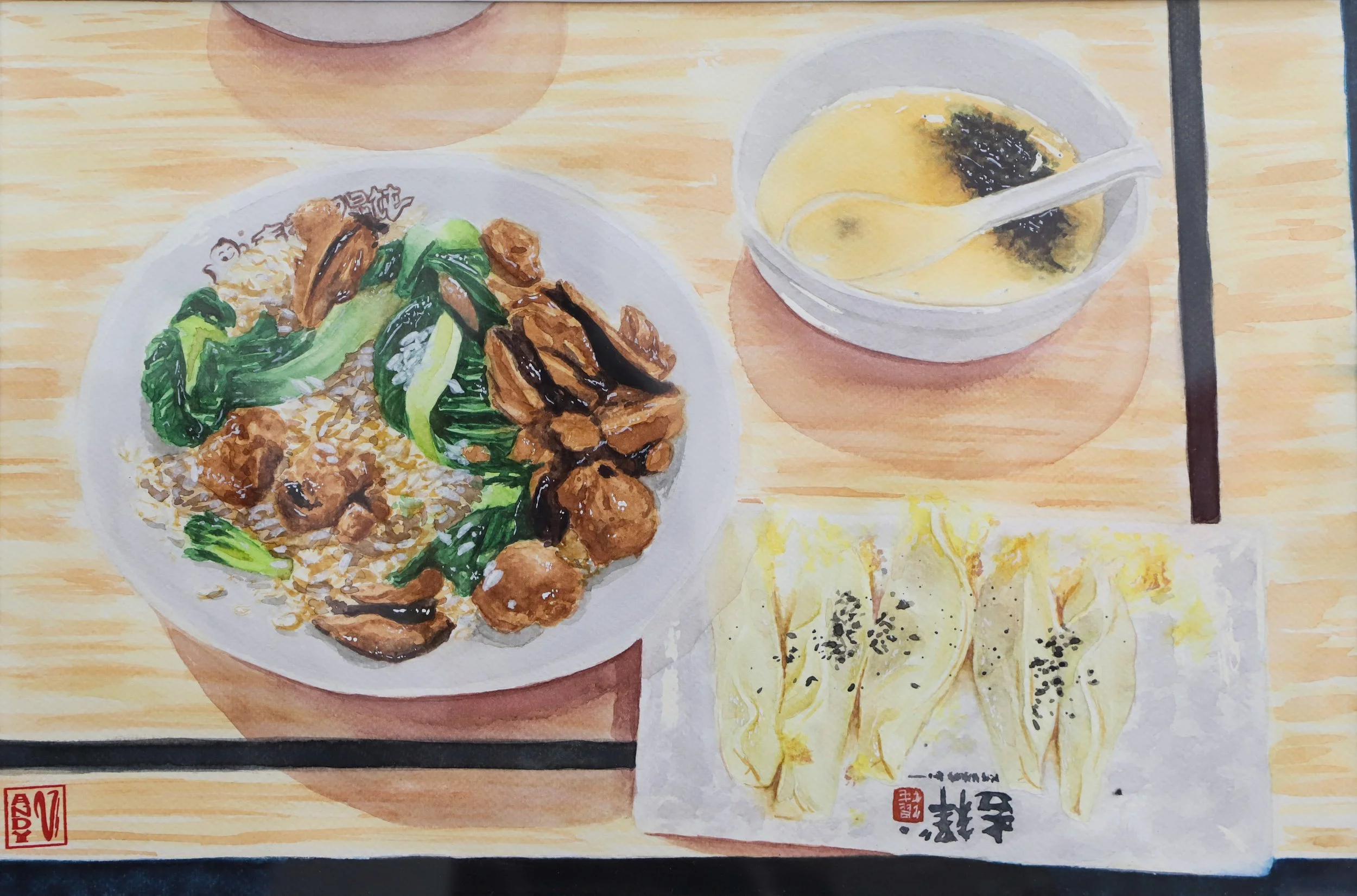 Una cena en invierno - Andy Valle