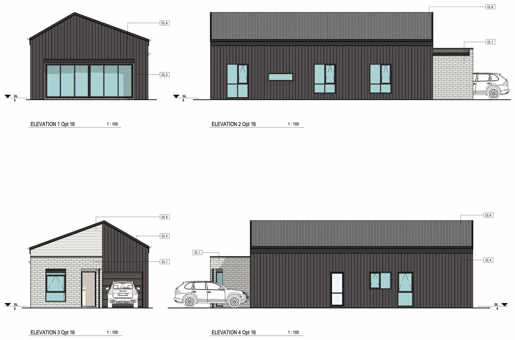 single level dwelling