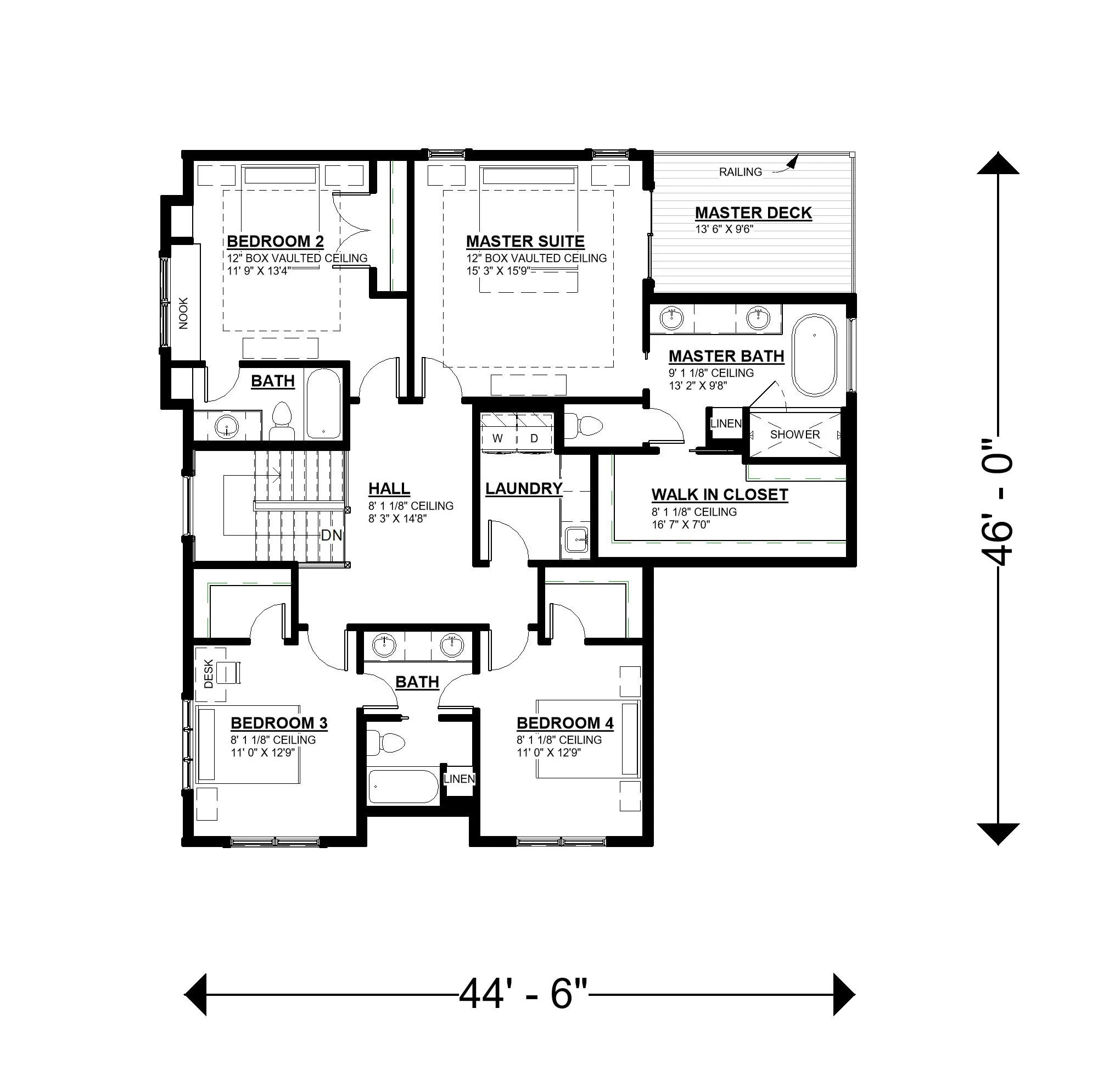 8 Edgewater Lane North Oaks MLS - Floor Plan - Upper Level.jpg