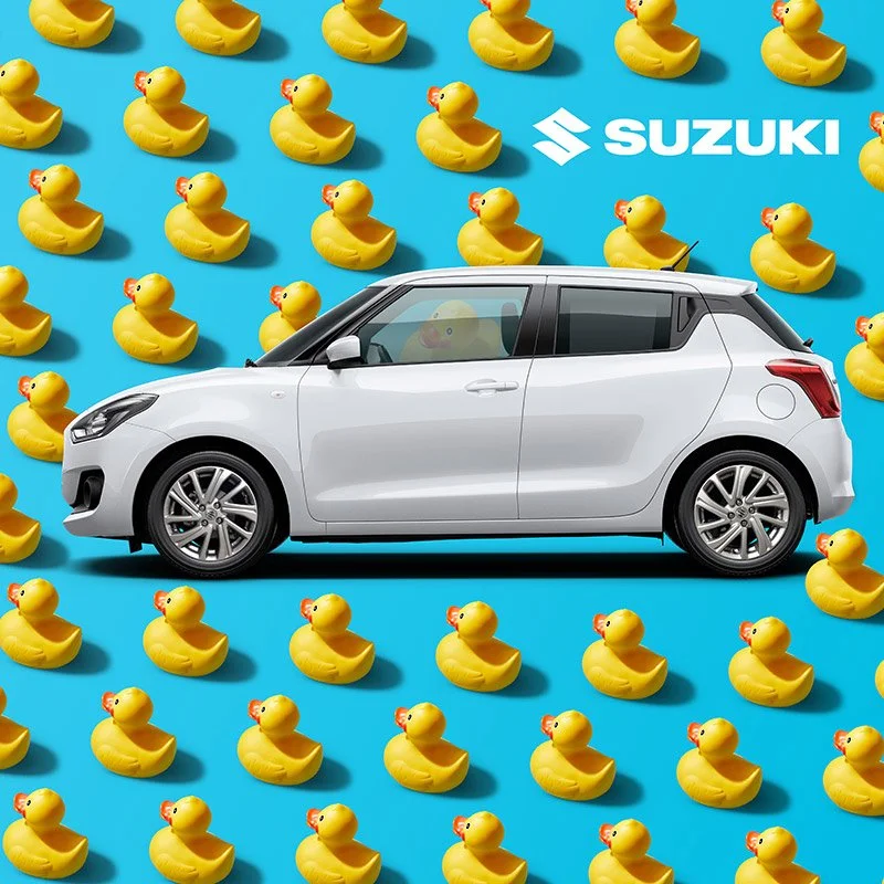 Duck in and see Suzuki to win!