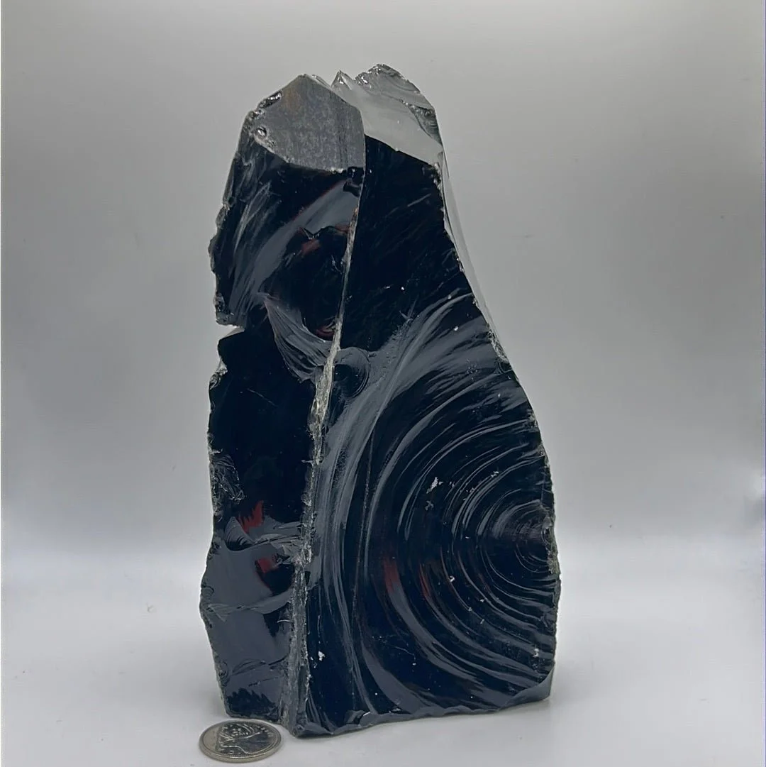 Black Obsidian Rough Cut Freeform 4