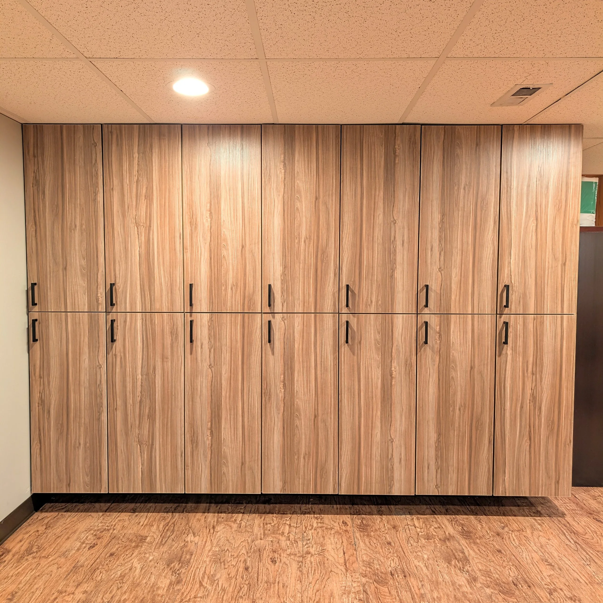 Dentist Employee Lockers — Broader Custom Woodworks