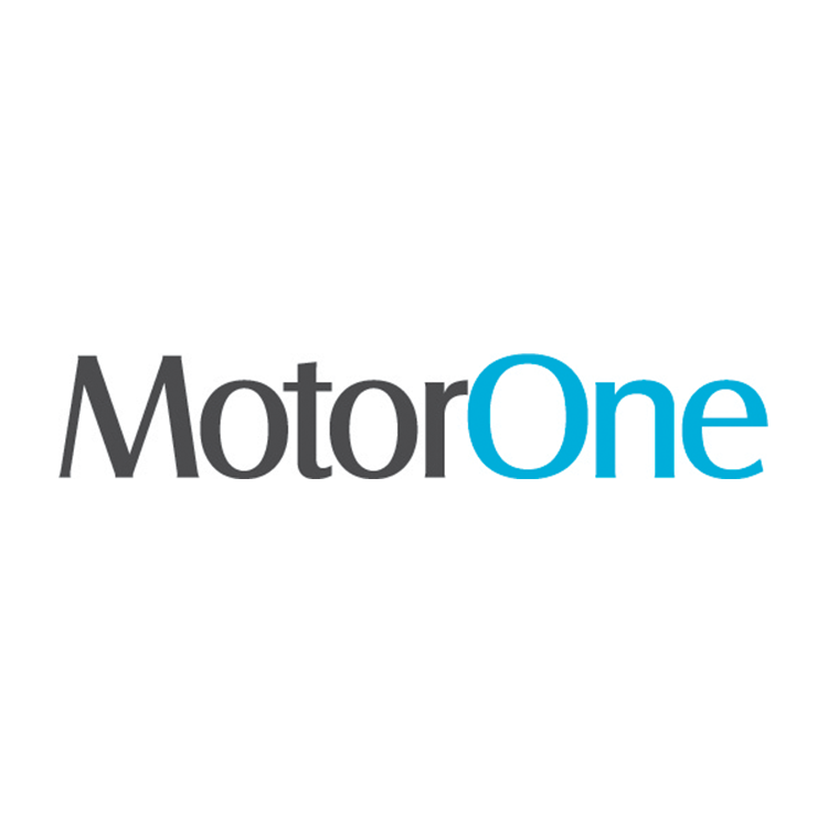 Motorone logo on white background