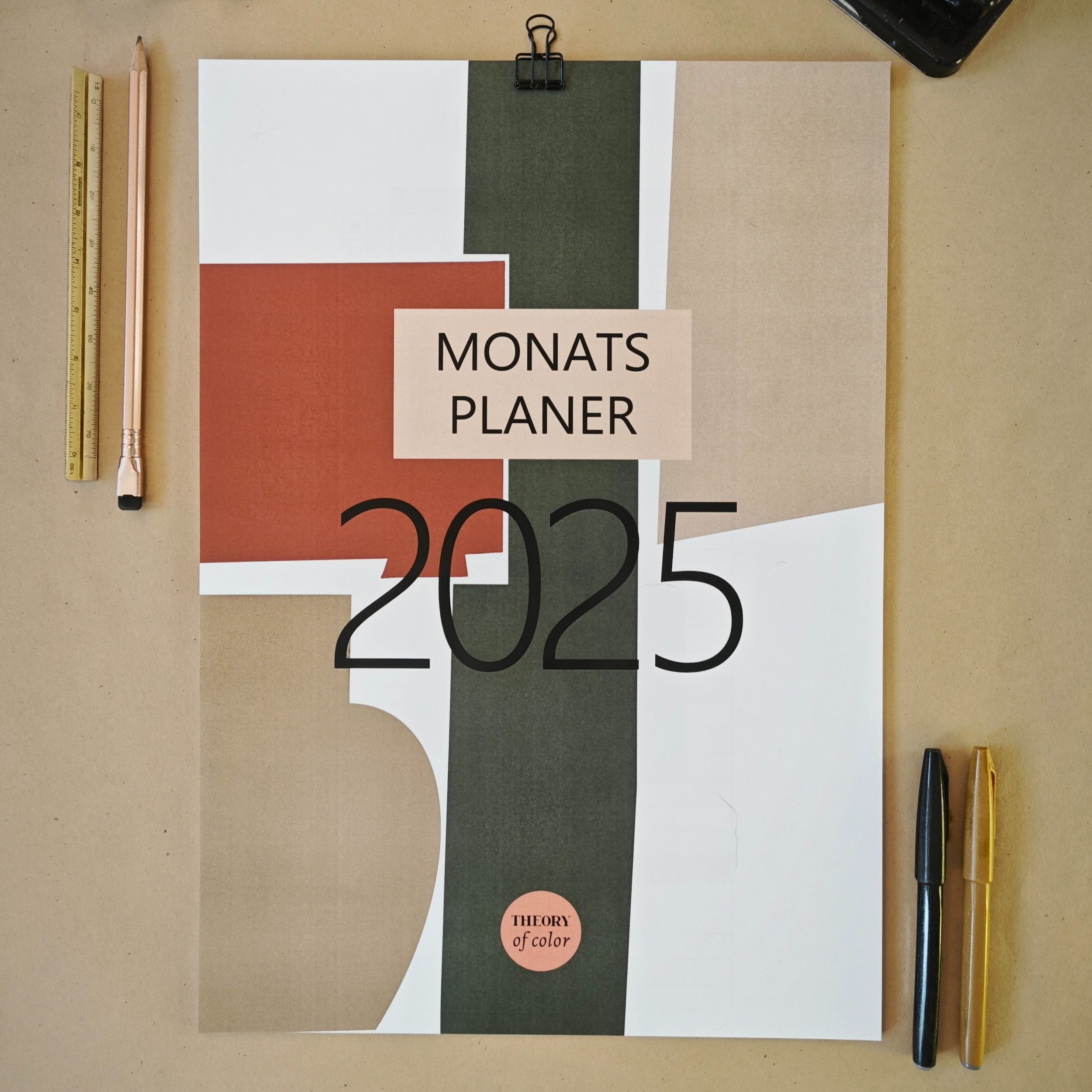 Monatsplaner 2025