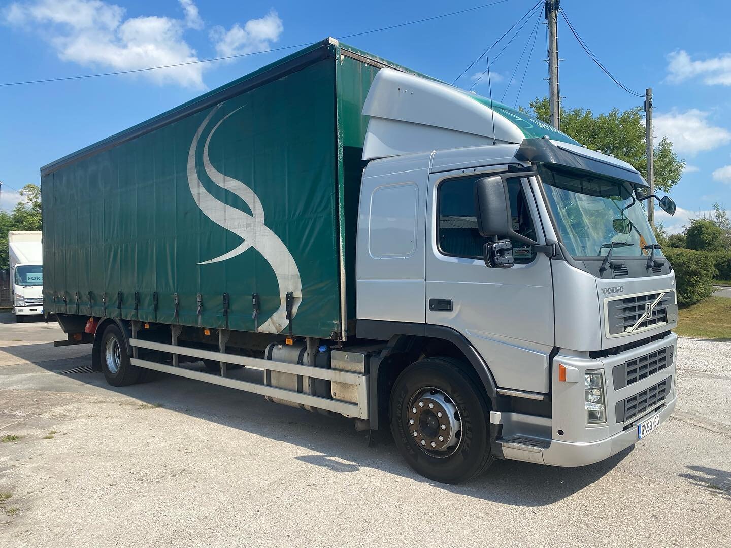 Just in and For Sale this lovely little Volvo FM Curtainsider