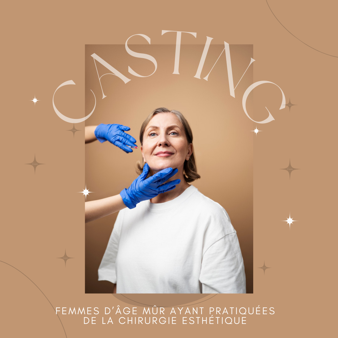 CASTING FIGURATION FEMMES D’ÂGE MÛR POUR UN TOURNAGE