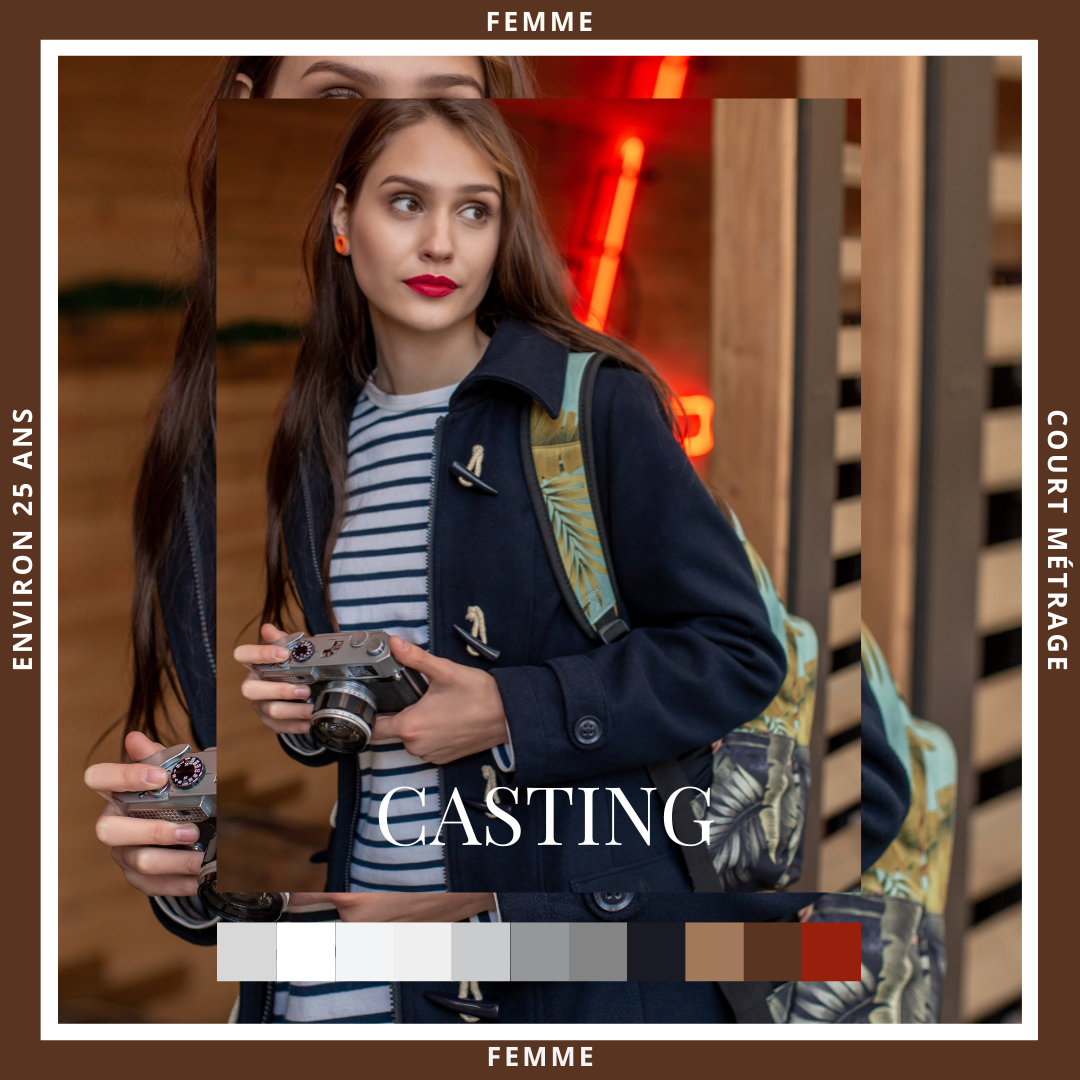 CASTING FEMME D'ENVIRON 25 ANS POUR UN PROJET À PARIS