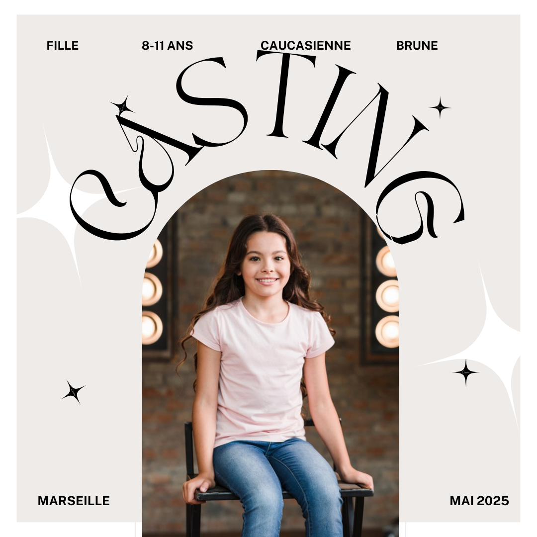 CASTING JEUNE COMÉDIENNE – LONG-MÉTRAGE À MARSEILLE 