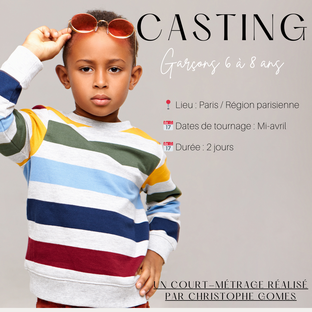CASTING ENFANT POUR COURT-MÉTRAGE 