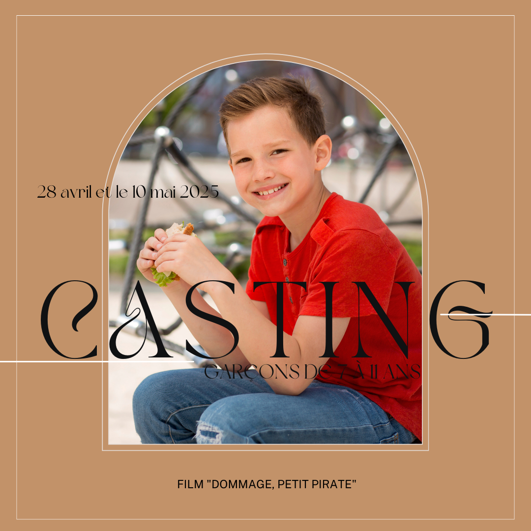 AUDITION – FILM DOMMAGE, PETIT PIRATE 