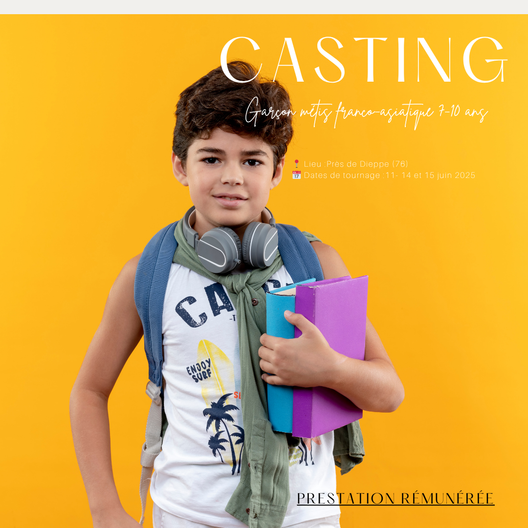 CASTING ENFANT – COURT-MÉTRAGE À DIEPPE 