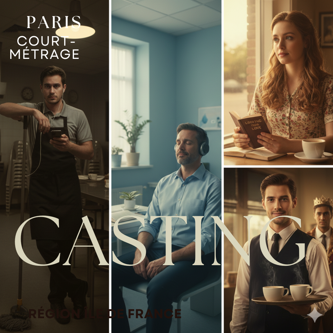 CASTING COMÉDIENS 20–50 ANS – COURT-MÉTRAGE ÉTUDIANT (ESRA)
