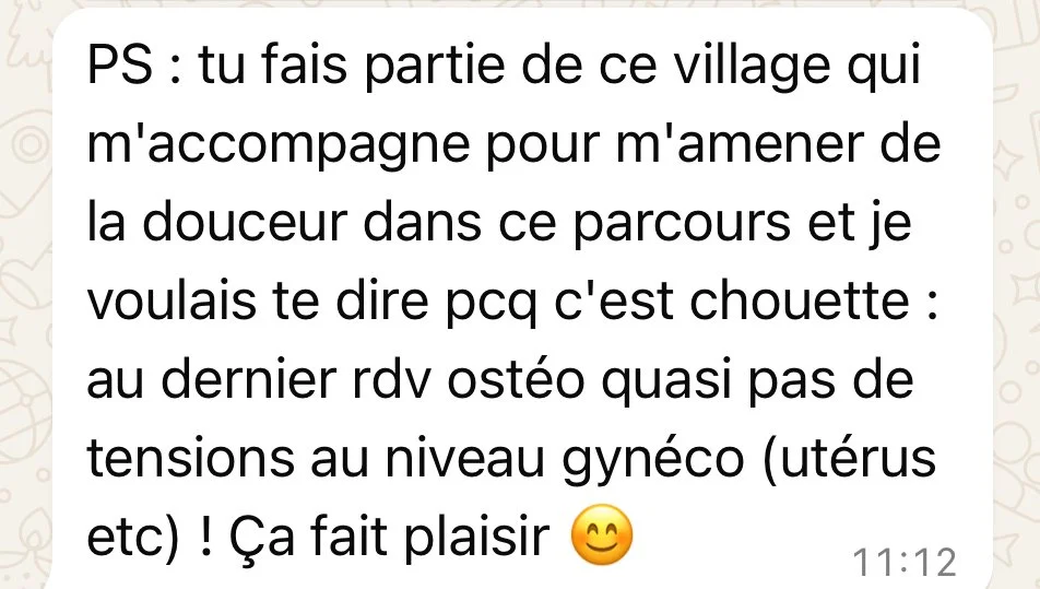 Témoignage naturopathe marion vuong village fertilite