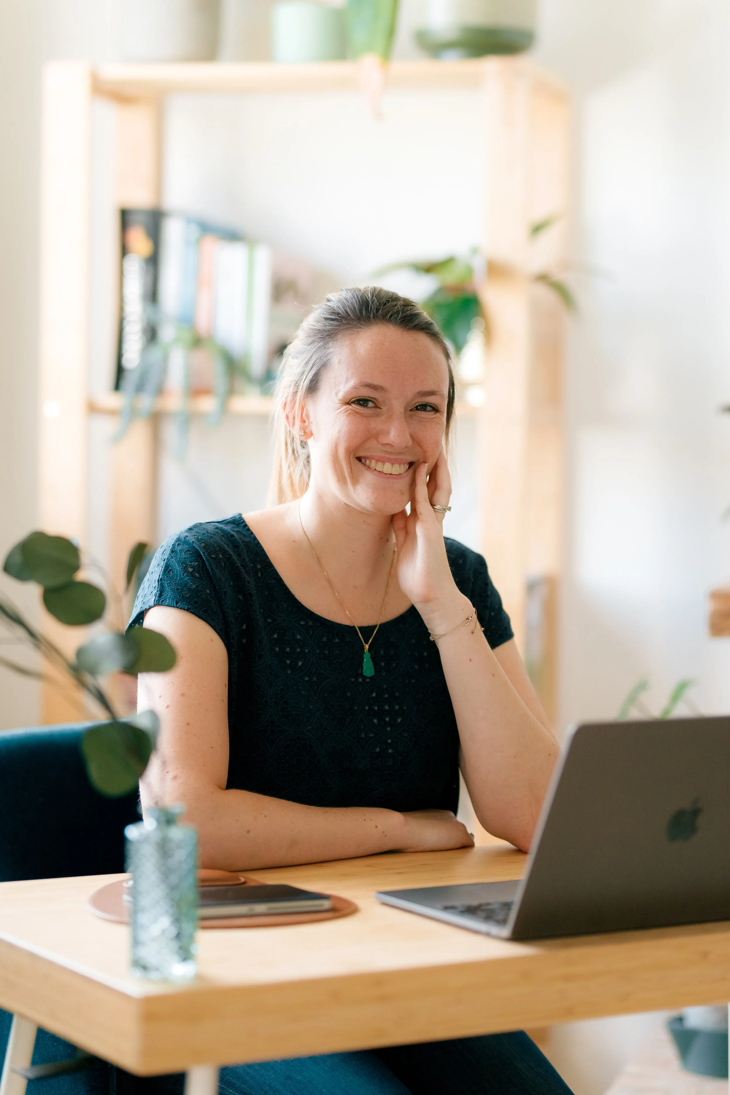 Marion Vuong en consultation de naturopathie fertilité